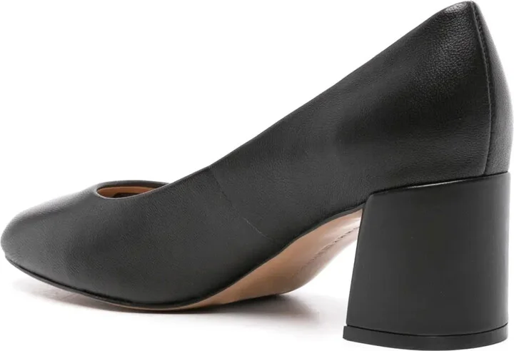 60mm Square-Toe Leather Pumps - Image 3