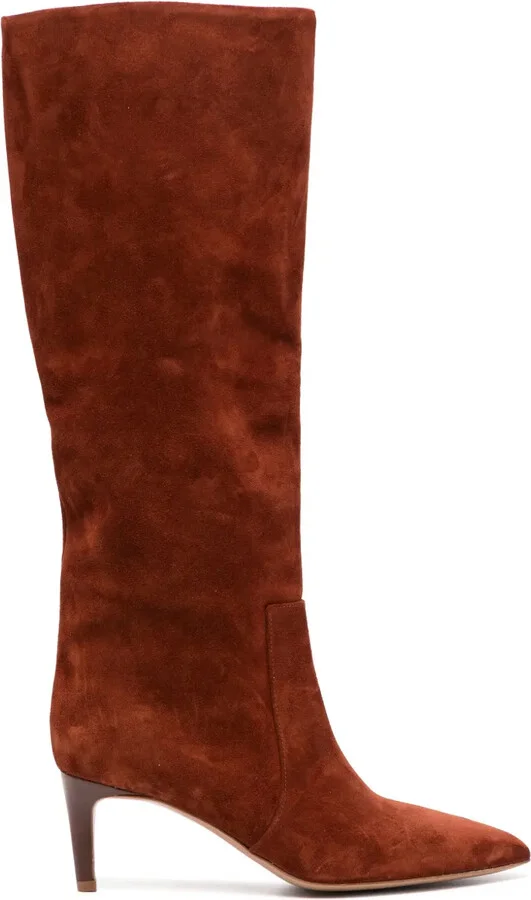 60mm Stilleto suede boots