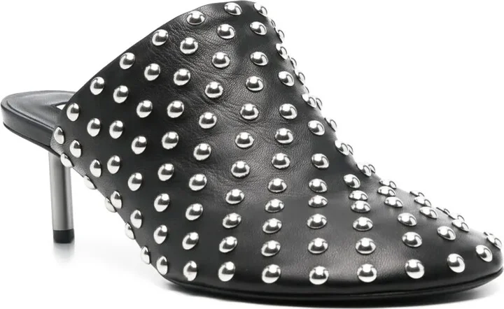 60mm Stud-Embellished Mules - Image 2