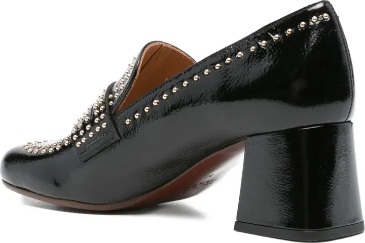 60mm Studded Block-Heel Pumps - Image 3