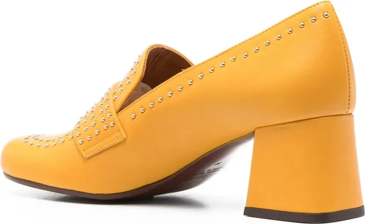 60mm Studded Block-Heel Pumps - Image 3