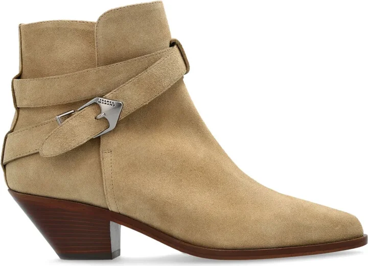 60mm Suede Ankle Boots