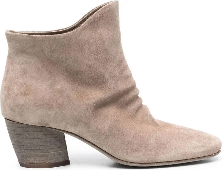 60mm Suede Ankle Boots