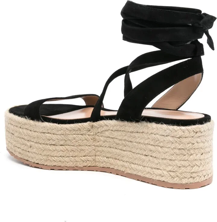 60mm Suede Espadrilles - Image 3