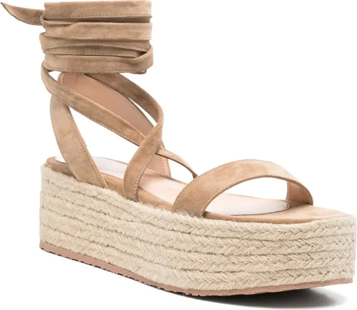 60mm Suede Espadrilles - Image 2