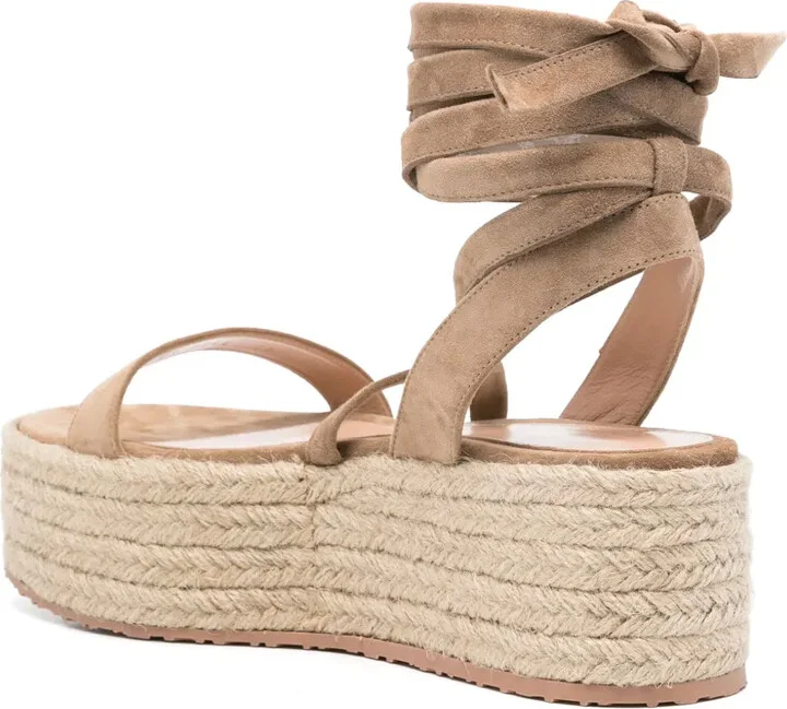 60mm Suede Espadrilles - Image 3
