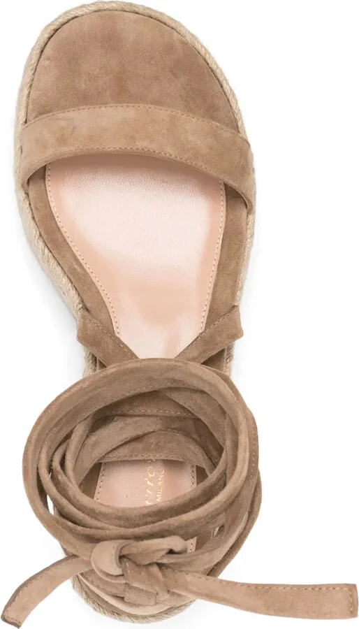 60mm Suede Espadrilles - Image 4