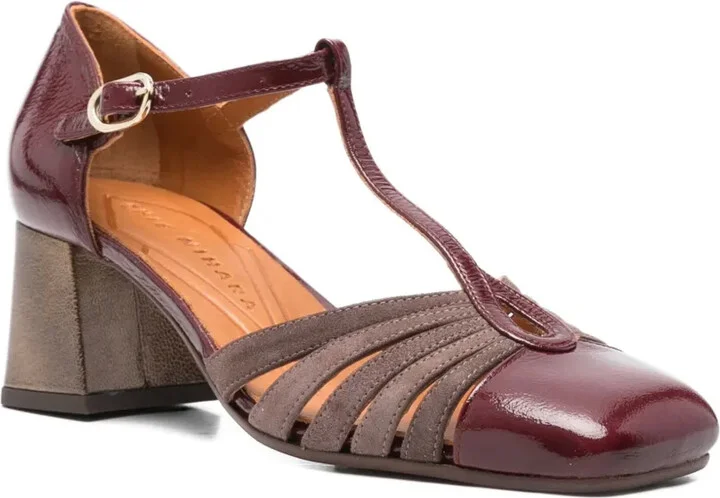 60mm T-Bar Block-Heel Pumps - Image 2