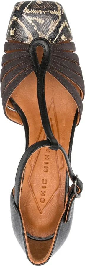 60mm T-Bar Block-Heel Pumps - Image 4