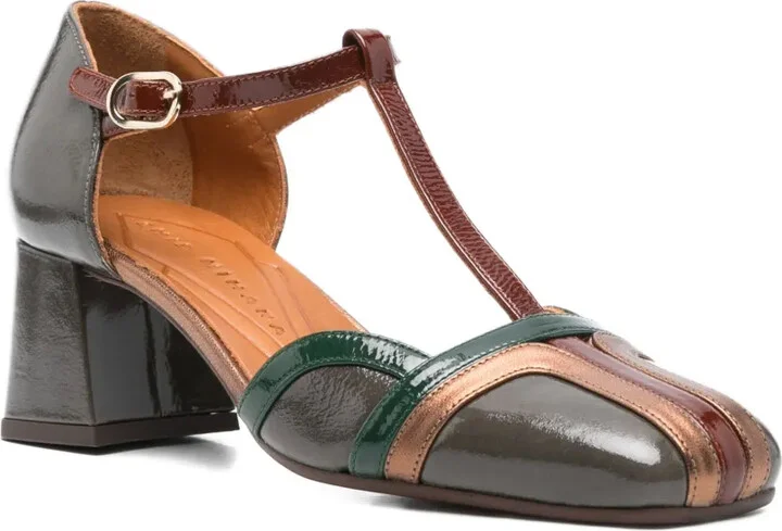 60mm T-bar block-heel pumps - Image 2