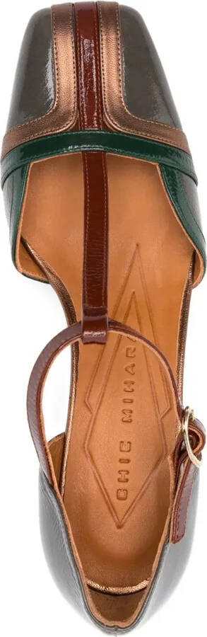 60mm T-bar block-heel pumps - Image 4