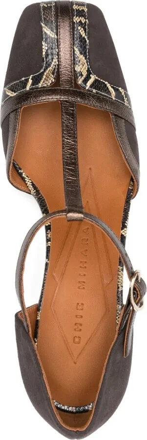 60mm T-Bar Block-Heel Sandals - Image 4