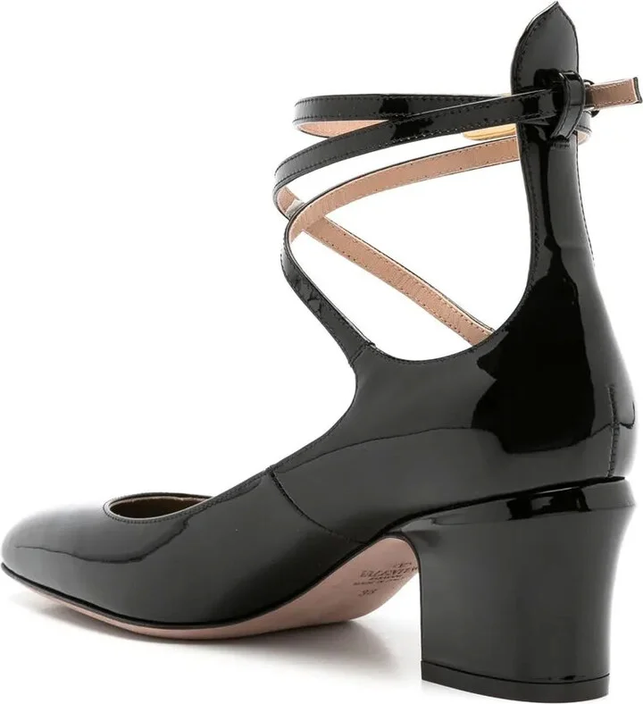 60mm Tan-Go patent-leather pumps - Image 3