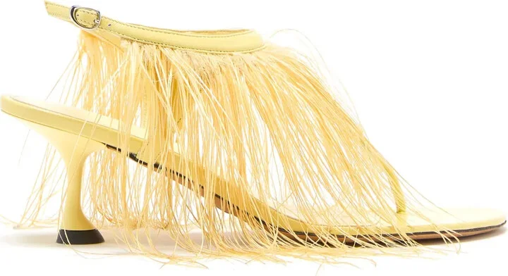 60mm Tee Thong Feather sandals