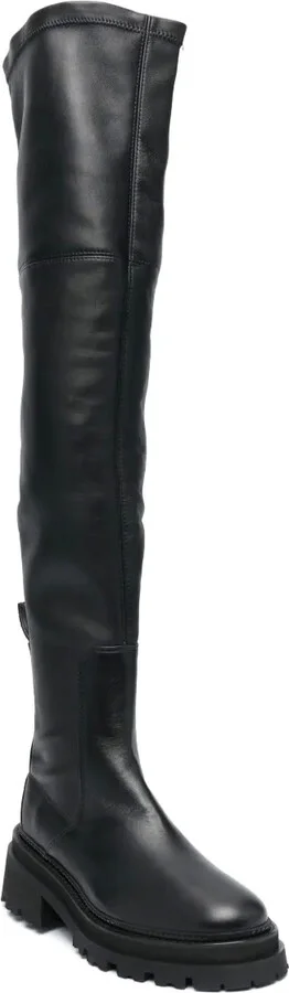 60mm Thigh-High Leather Boots - Image 2