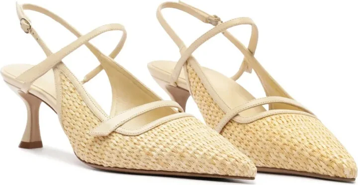 60mm Tita Raffia pumps - Image 2
