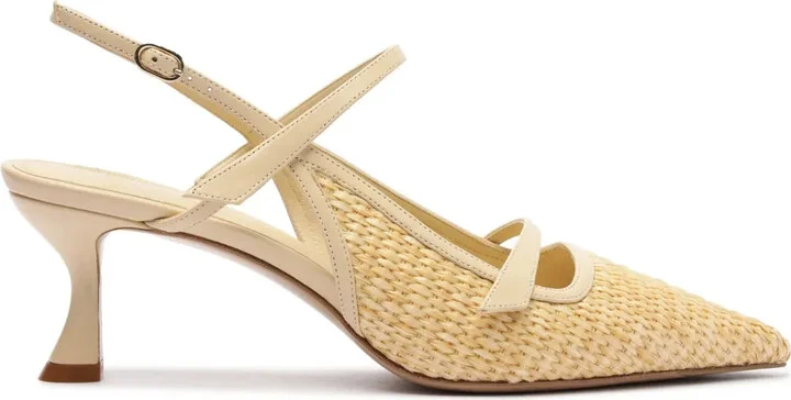 60mm Tita Raffia pumps