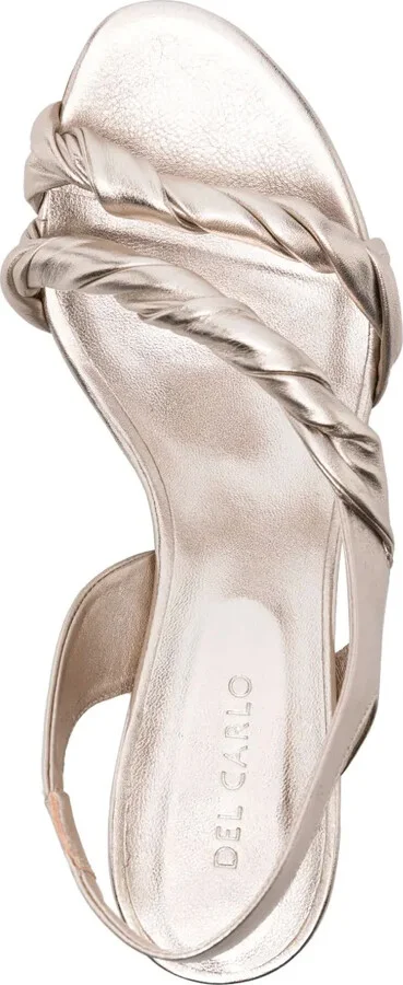 60mm Twisted Leather Sandals - Image 4