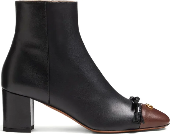 60mm Valet Du Roi leather ankle boots