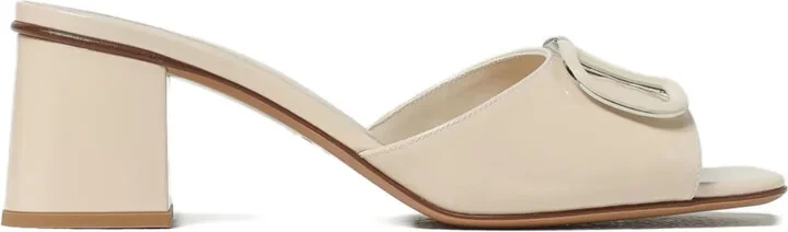 60mm VLogo block-heel sandals