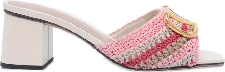 60mm VLogo crochet sandals