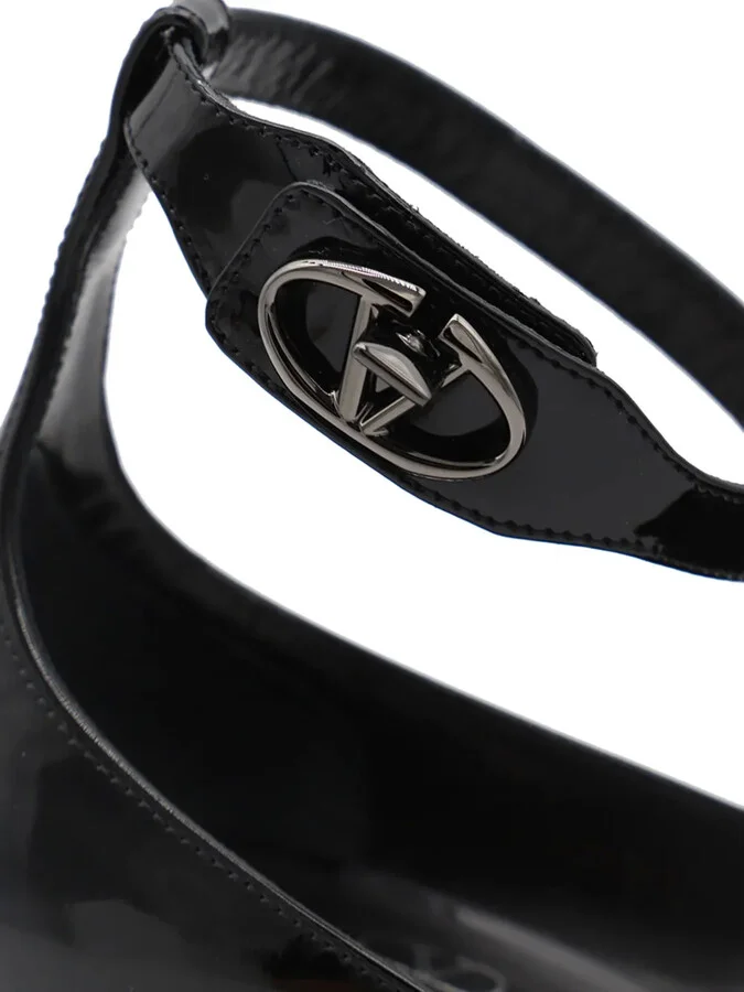 60mm VLogo Lockette leather pumps - Image 4