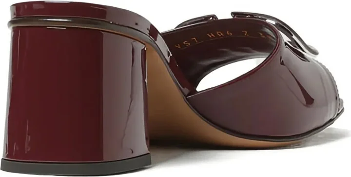60mm VLogo patent leather sandals - Image 4