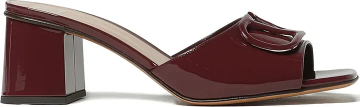 60mm VLogo patent leather sandals