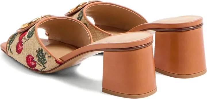 60mm VLogo Signature Cherryfic sandals - Image 3