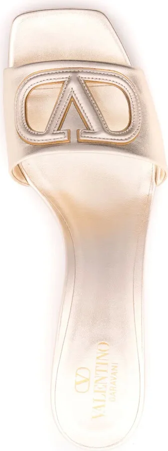 60mm VLogo Signature leather sandals - Image 4