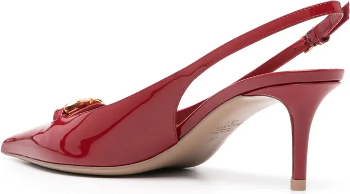 60mm VLogo slingback pumps - Image 3