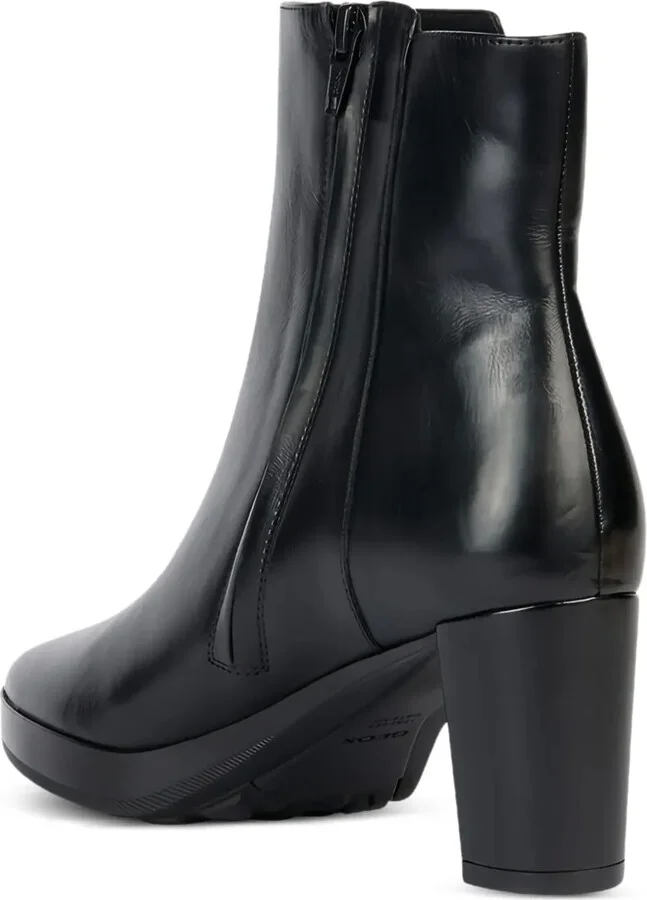 60mm Walk Pleasure zip-detail block-heel boots - Image 3