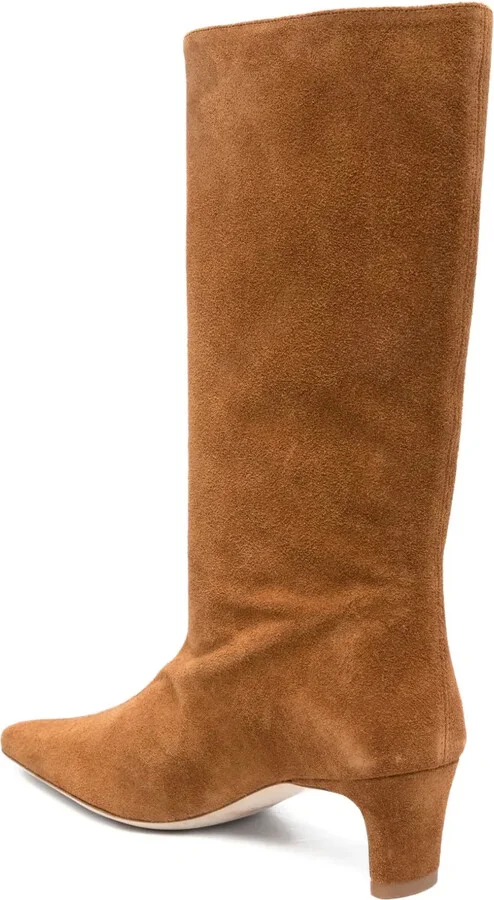 60mm Wally suede leather pointed-toe boots - Image 3
