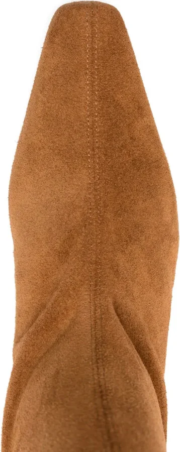 60mm Wally suede leather pointed-toe boots - Image 4