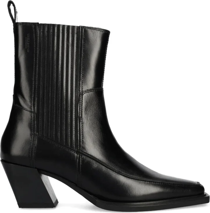 62mm Alina pointed-toe elastic-panel boots