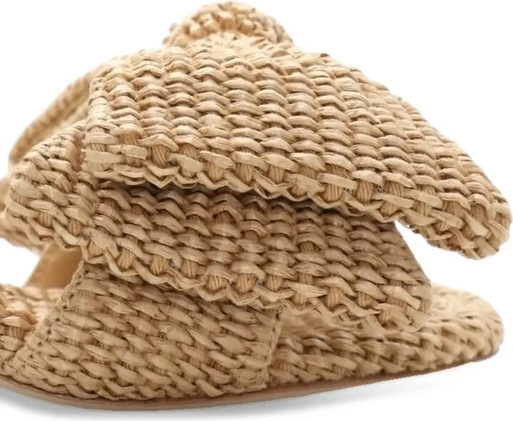 635mm Carm bow-detail woven block-heel sandals - Image 2