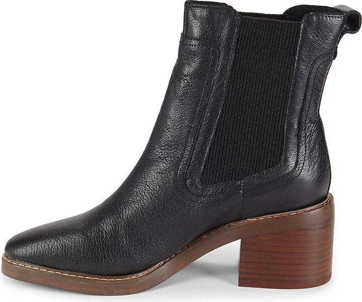 63MM Carmen Leather Chelsea Boots - Image 4