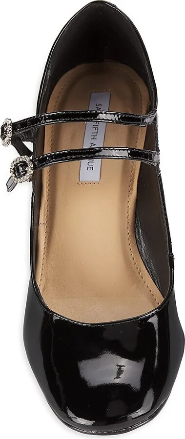 63MM Dual Strap Patent Leather Mary Jane - Image 5