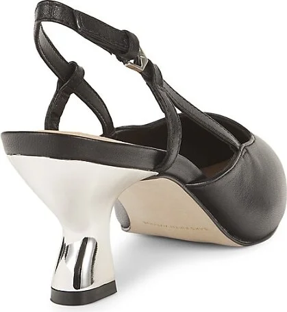 63MM Leather Slingback Pumps - Image 3