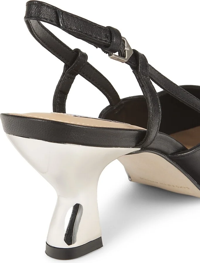 63MM Leather Slingback Pumps - Image 6