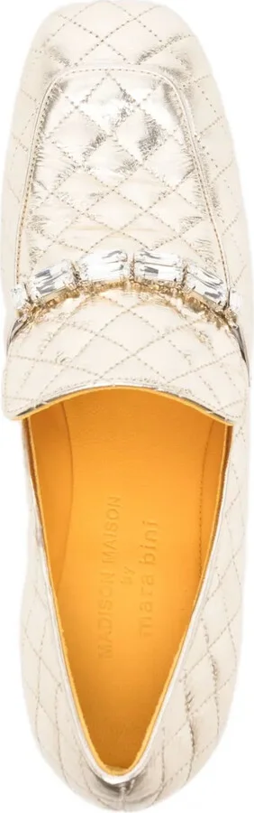 64mm Quilted Leather Pumps - Image 4