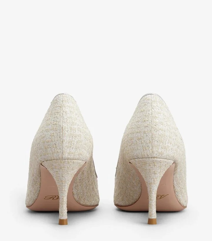65 Flower Strass Buckle Pumps - Image 2