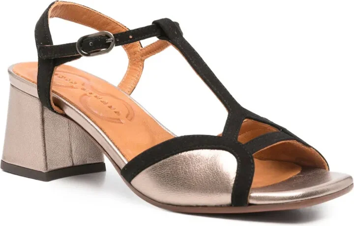 65 mm Lipe leather t-bar sandals - Image 2