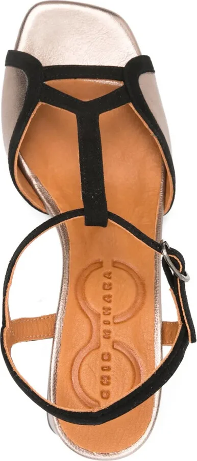 65 mm Lipe leather t-bar sandals - Image 4