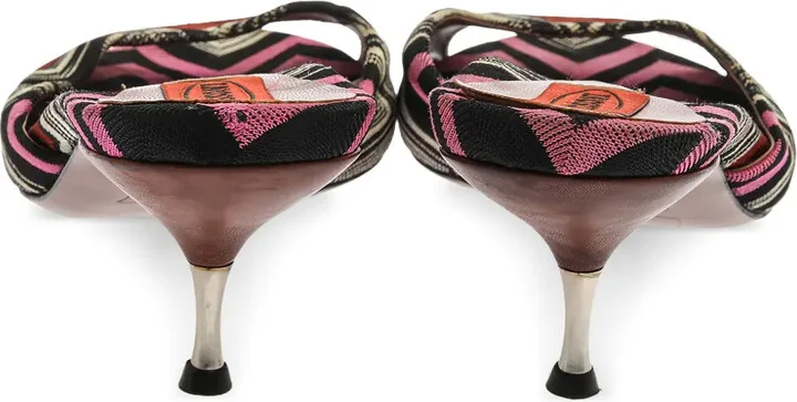 65 Mm Zig-Zag Pattern Sandals - Image 3