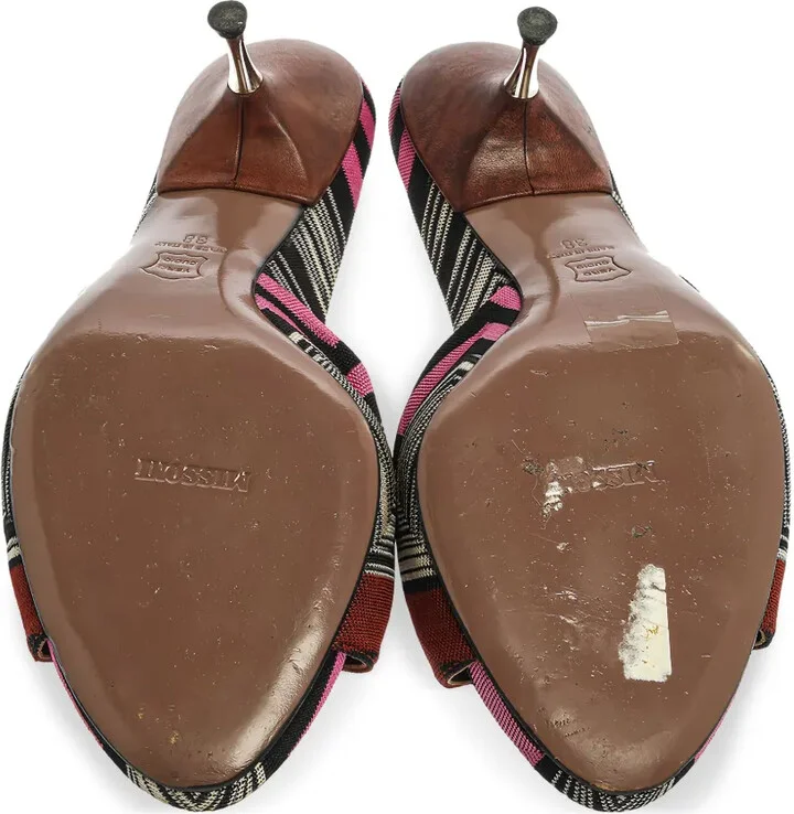 65 Mm Zig-Zag Pattern Sandals - Image 4
