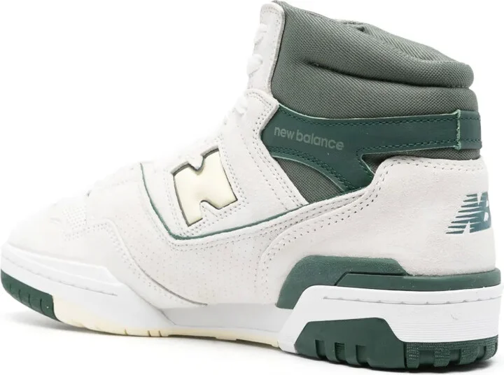 650 High-Top Leather Sneakers - Image 3