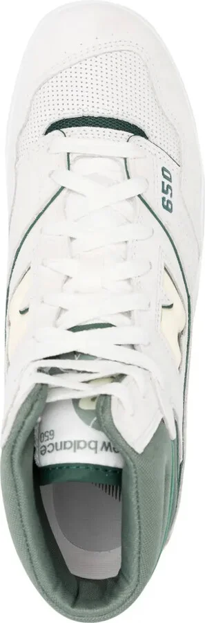 650 High-Top Leather Sneakers - Image 4