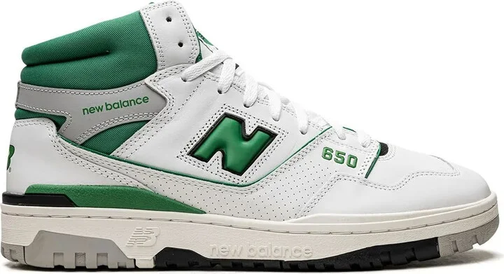 650 "White/Green" sneakers