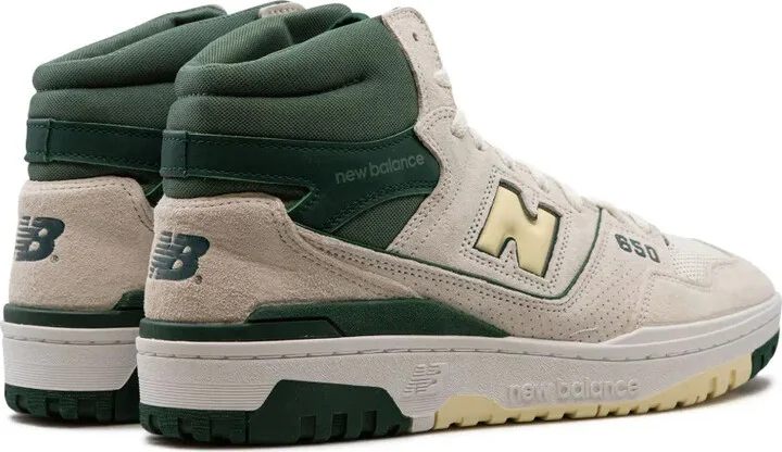 650R "Sea Salt/Nightwatch Green" high-top sneakers - Image 3